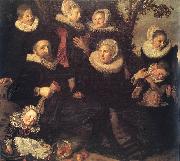 HALS, Frans, Family Portrait in a Landscape